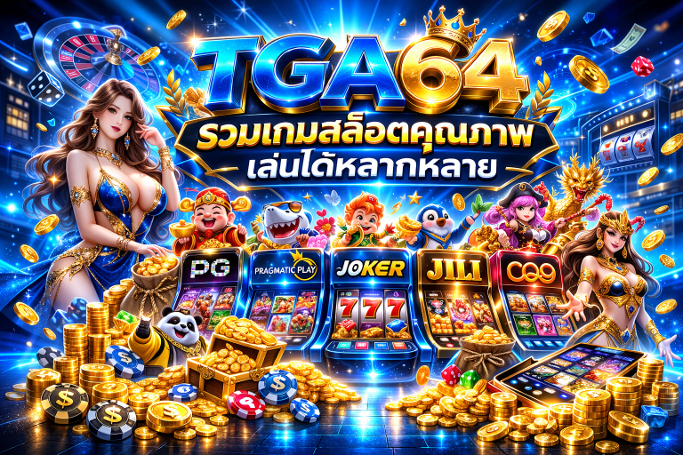 tga64 รวมเกมสล็อตคุณภาพ เล่นได้หลากหลาย ตอบโจทย์ทุกสไตล์